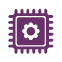 Icone informatique industrielle menu