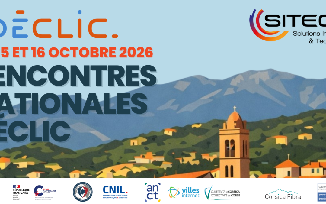 Les Rencontres Nationales Déclic 2026 : trois jours d’échanges autour du numérique public en Corse